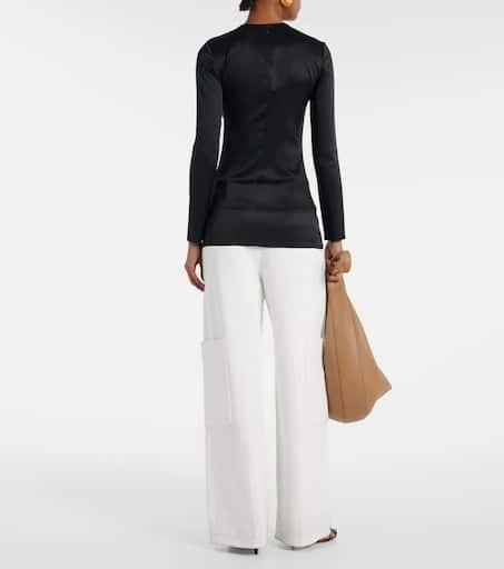 Khaite Vlad satin cady top 3