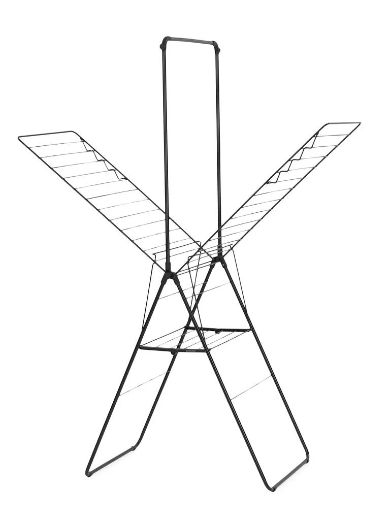 Brabantia HangOn Clothes Drying Rack With Garment Rail, 82 ft. 3