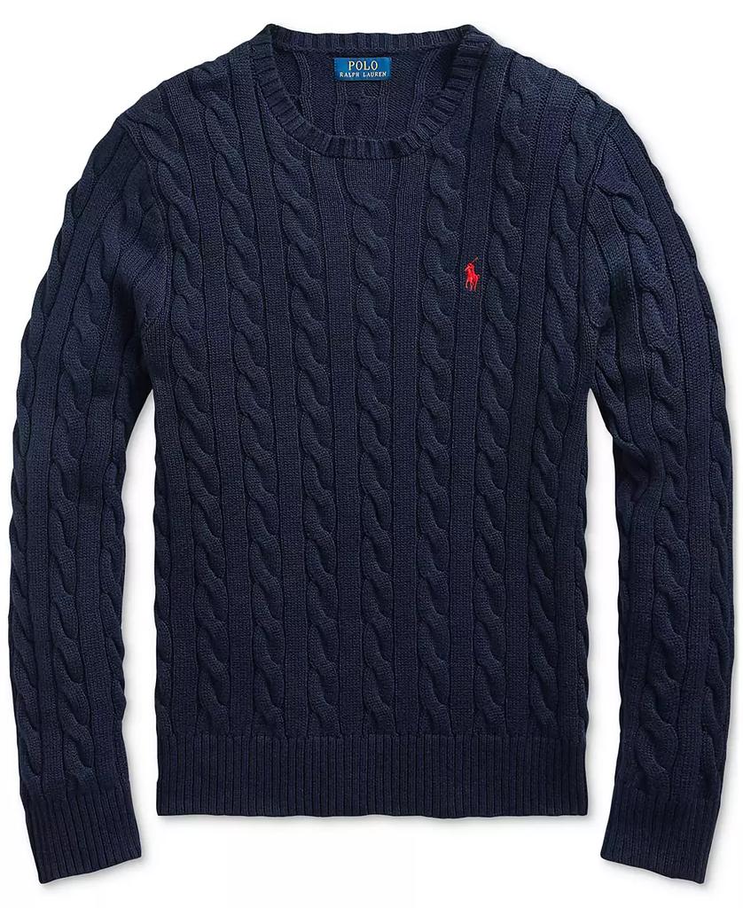 Ralph lauren mens cable knit sweater online