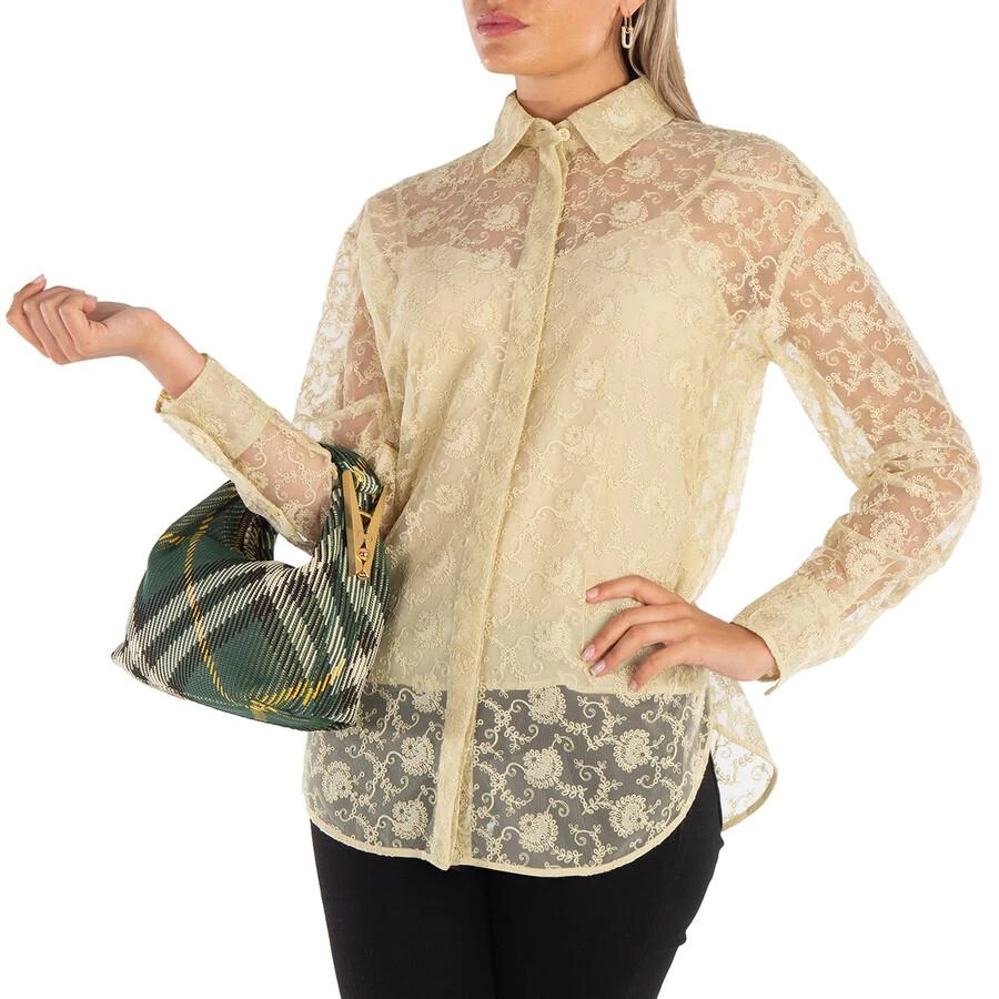 Burberry Ivy Check Peg Mini Duffle Bag 2