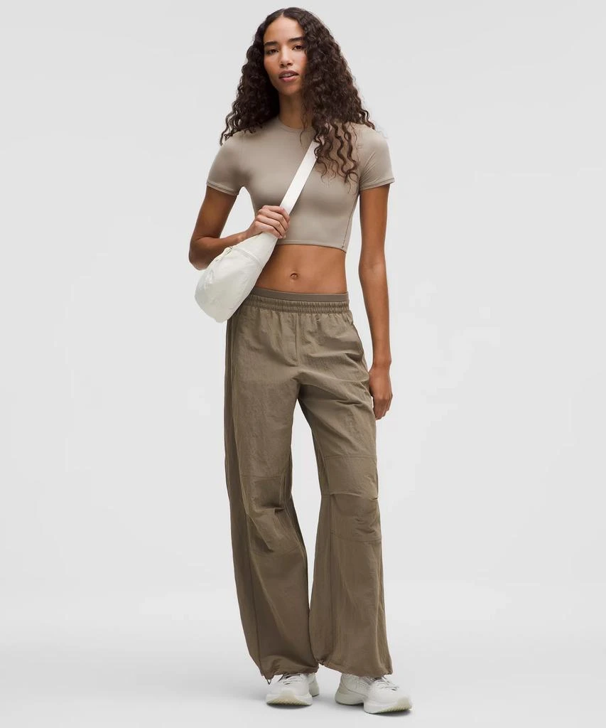 Lululemon Wundermost Ultra-Soft Nulu Crewneck Cropped T-Shirt 22