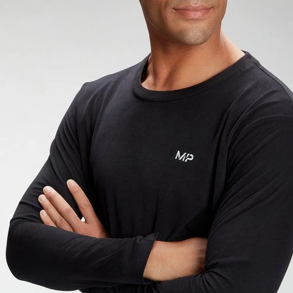 MP MP Men's Rest Day Long Sleeve Top - Black 4