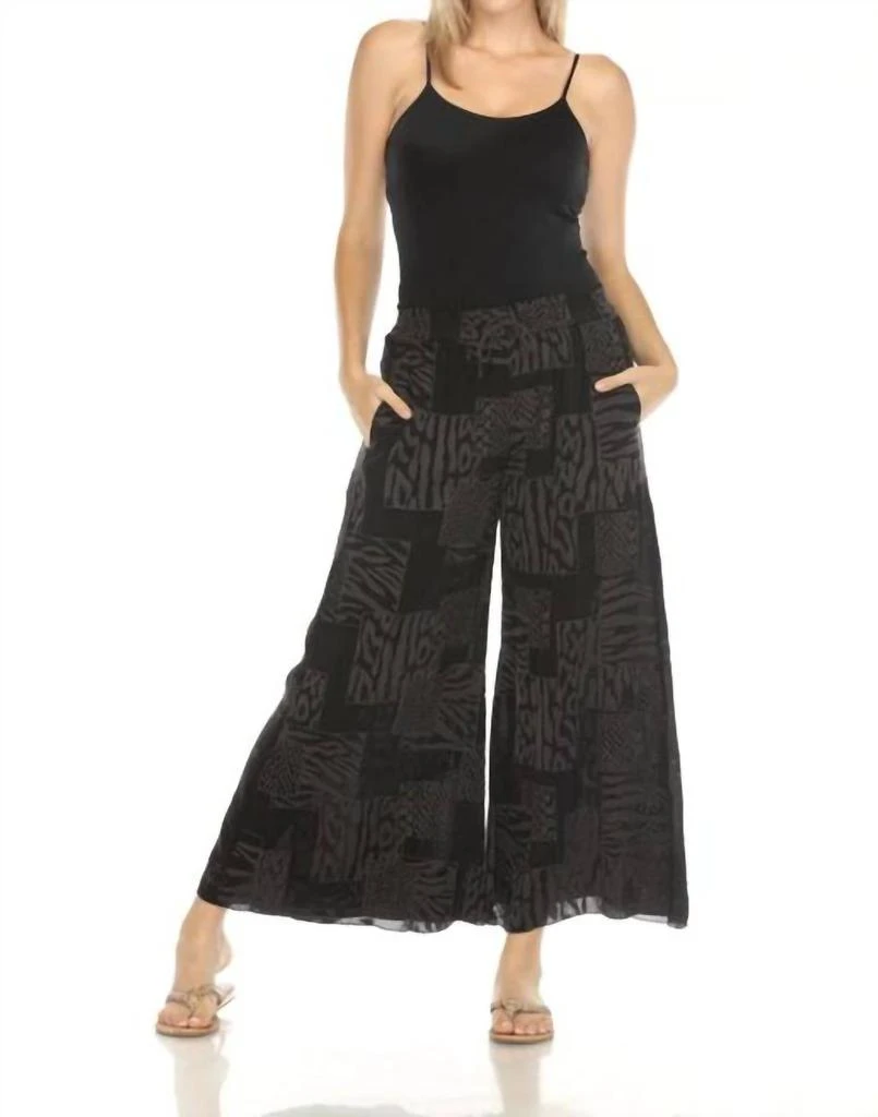 Johnny Was Johnny Was - YULIA PANT (SHORT LINED) JAGA 1