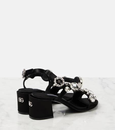 Dolce 
Gabbana Keira 60 embellished satin sandals 2
