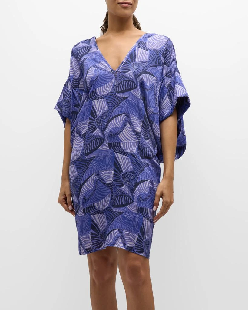 Jaline Alison Geo Print Mini Dress 3