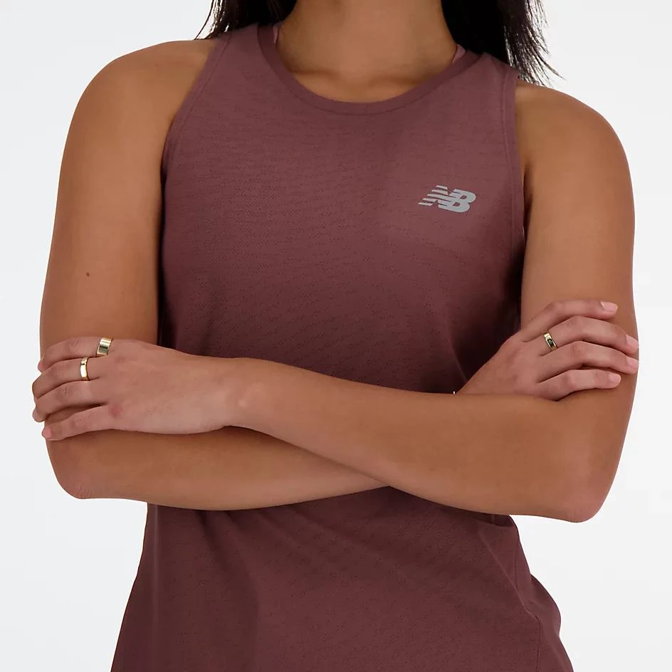 New Balance Jacquard Slim Tank 5