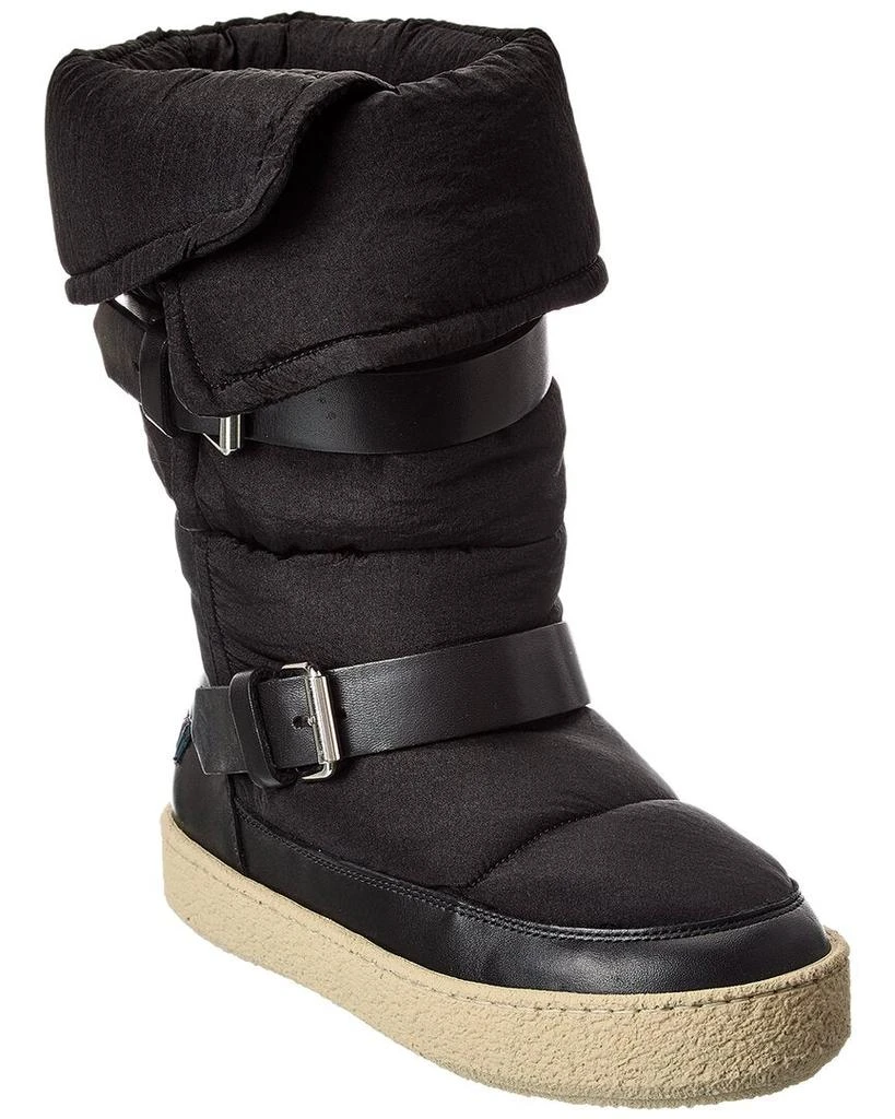 Isabel Marant Zenora Nylon & Leather Snow Boot 1