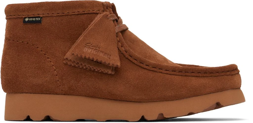 Clarks Tan Wallabee Gore-Tex Boots 1