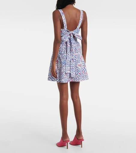 Poupette St Barth Coco printed minidress 3