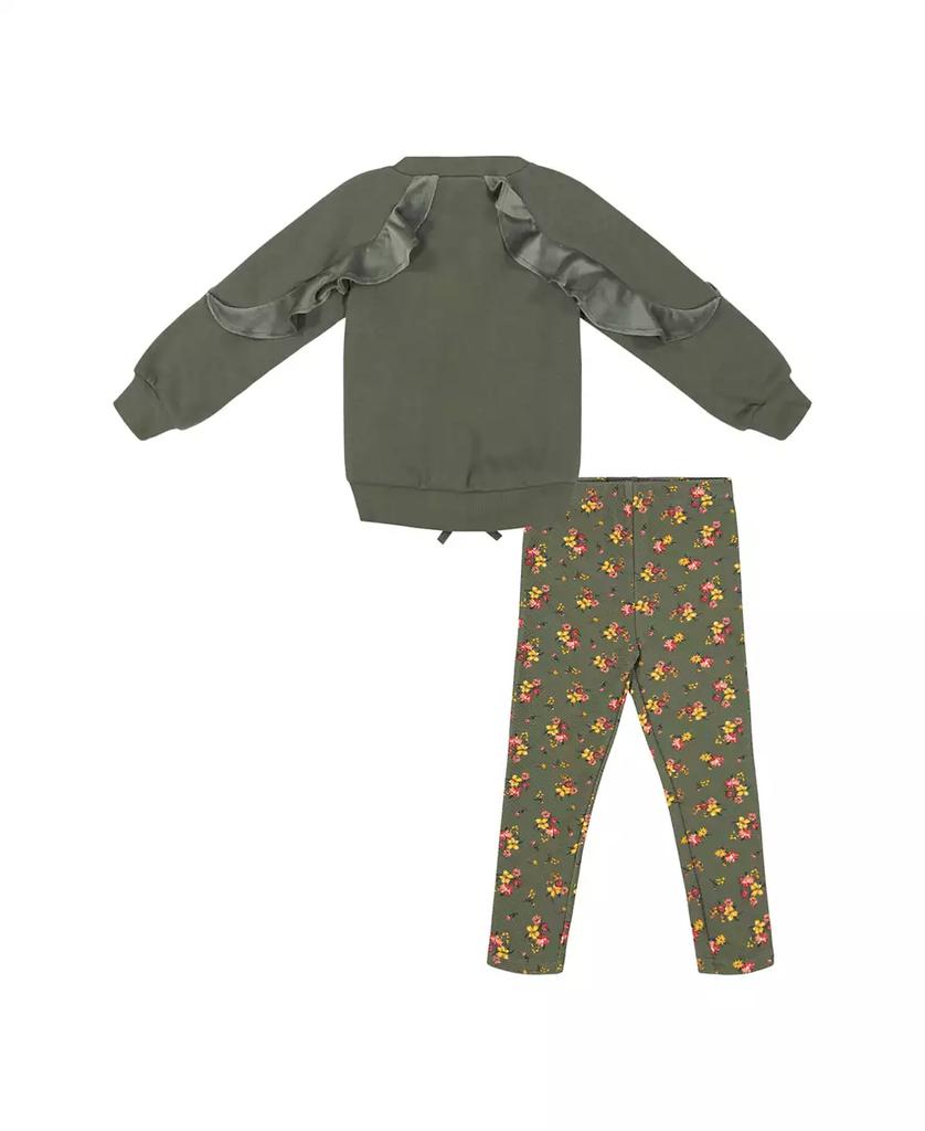 Blueberi Boulevard Baby Girls Long sleeve top and Leggings Set