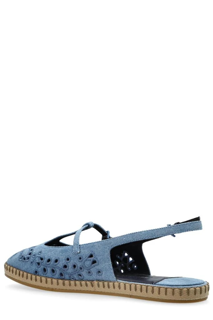 Jimmy Choo Jimmy Choo Amiee Slingback Flat Shoes 3