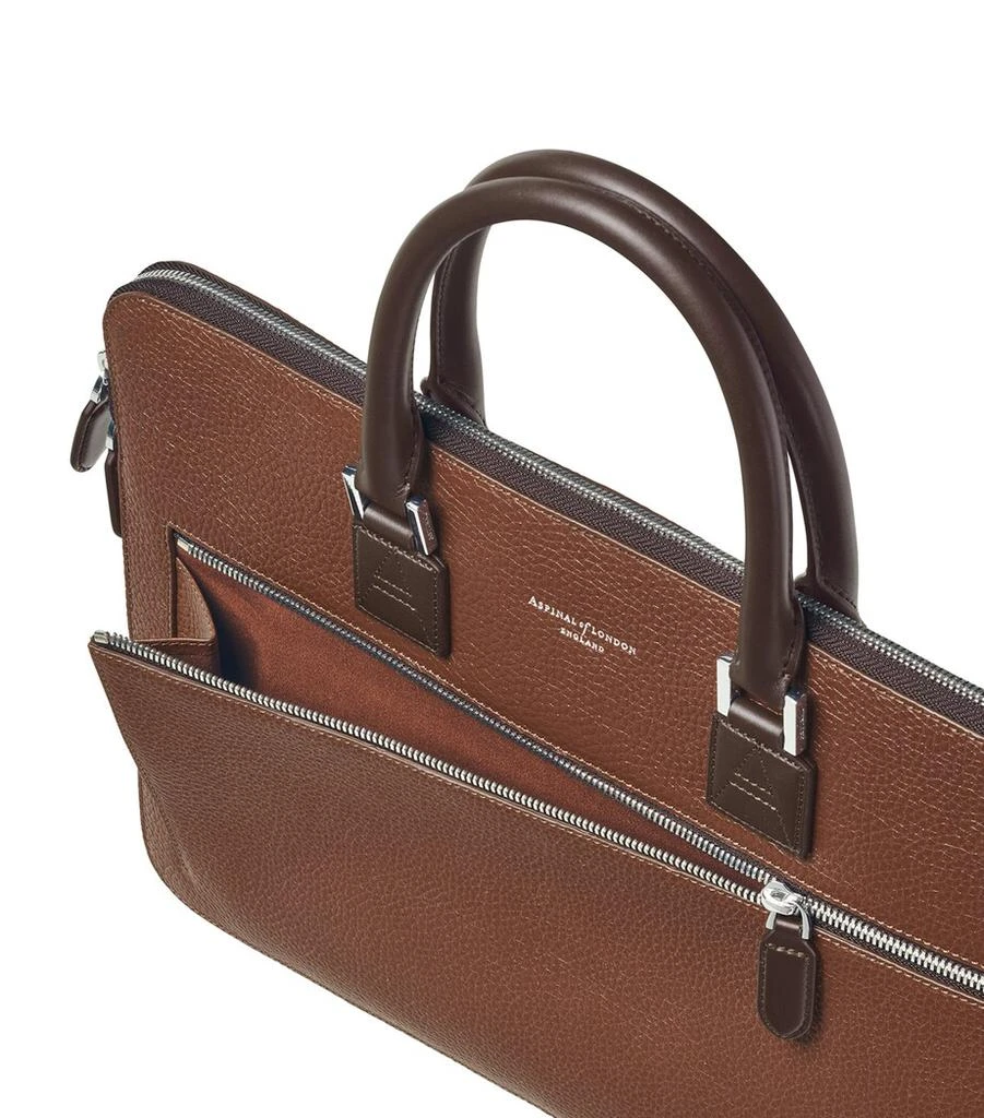 Aspinal of London Leather Connaught Briefcase 5