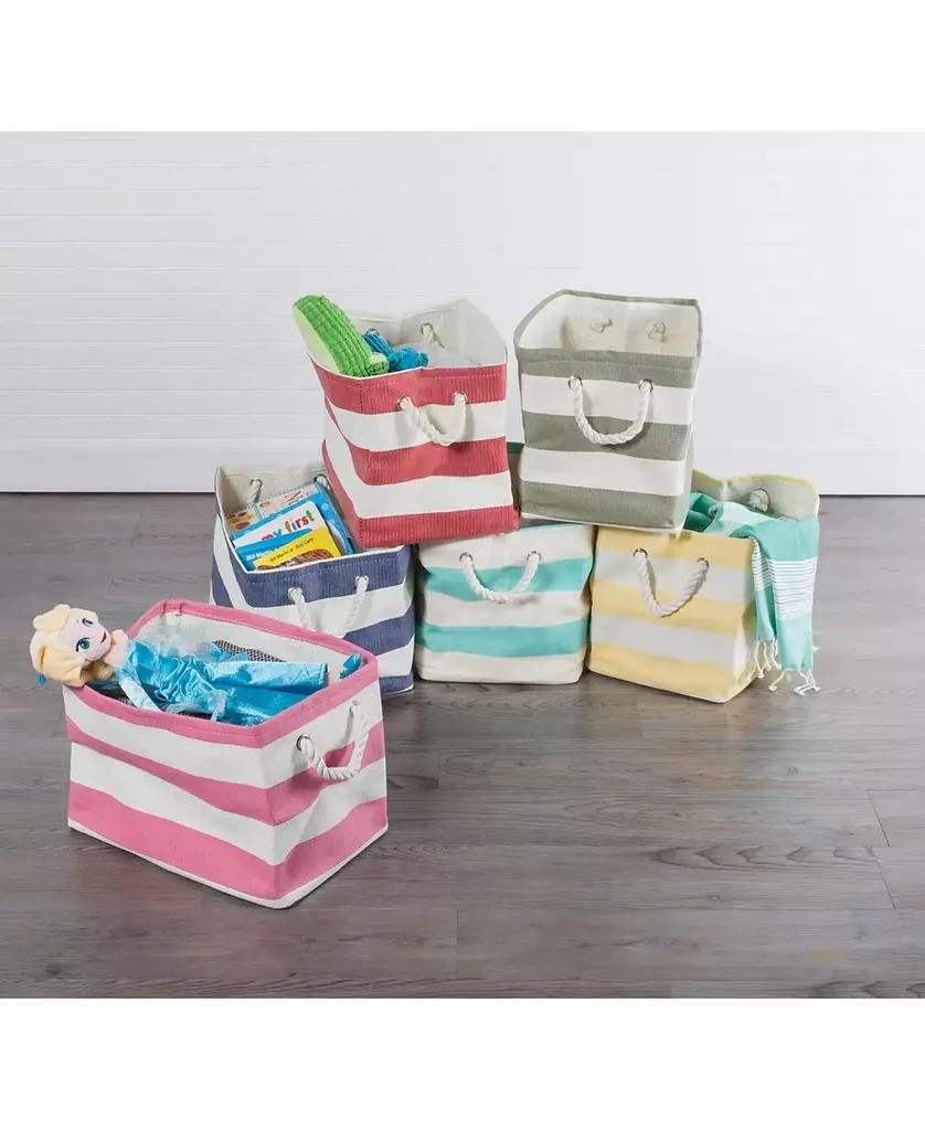 Design Imports Paper Bin Stripe Rectangle Large 2