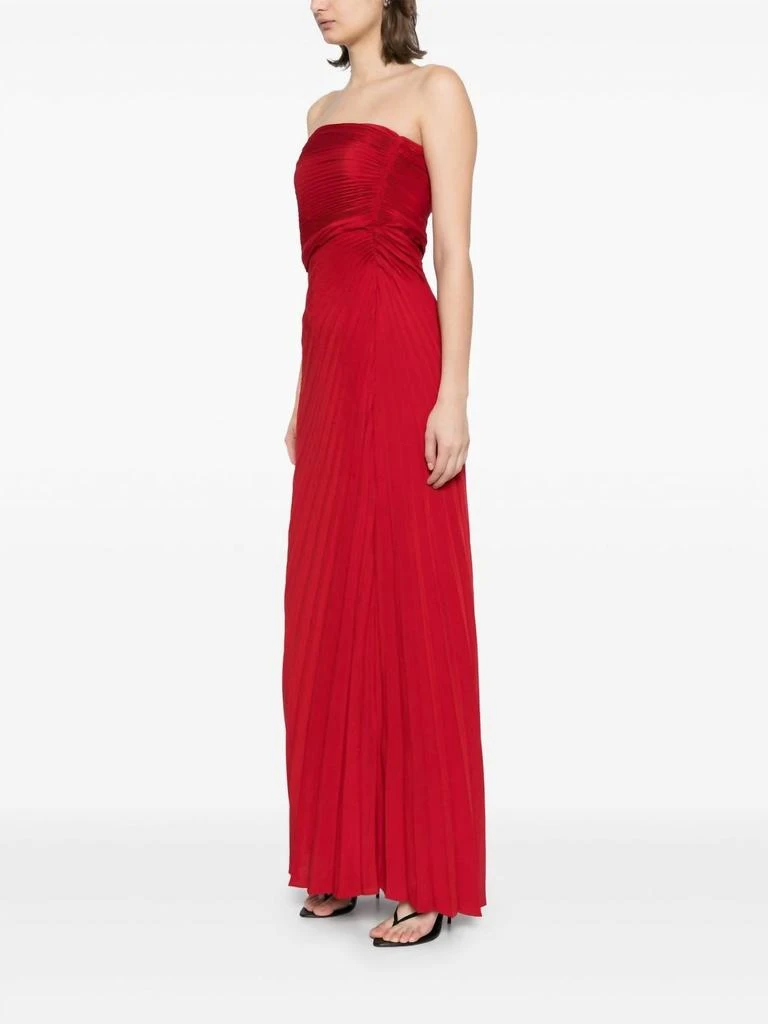 A.L.C. Bianca Dress In Really Red 2