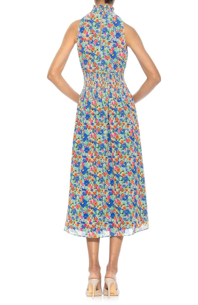 ALEXIA ADMOR Landry Sleeveless Fit & Flare Midi Dress 2