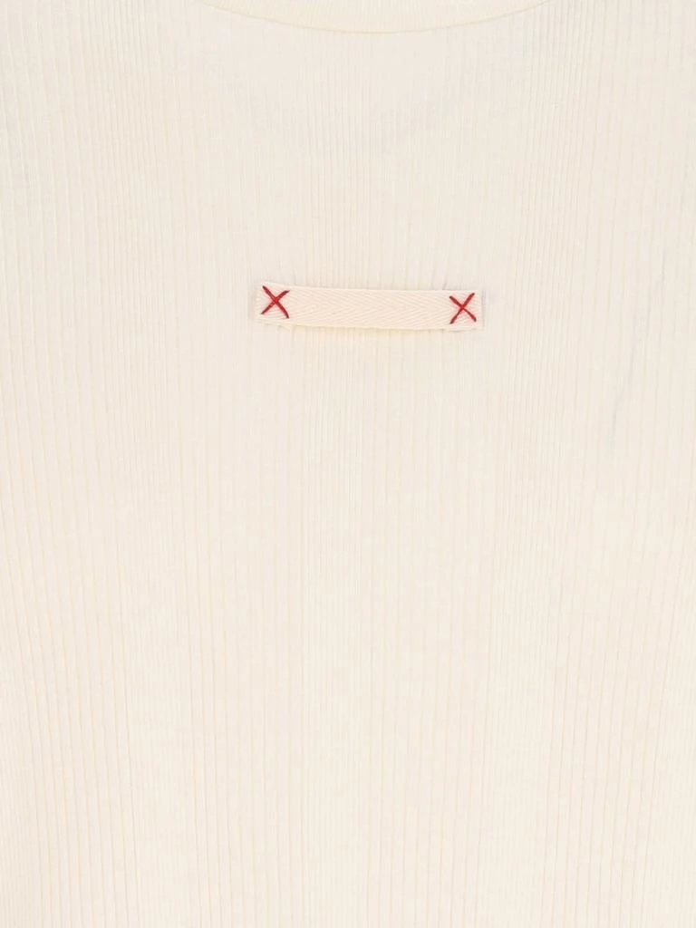 MAISON MARGIELA Maison Margiela Crewneck Ribbed T-Shirt 3