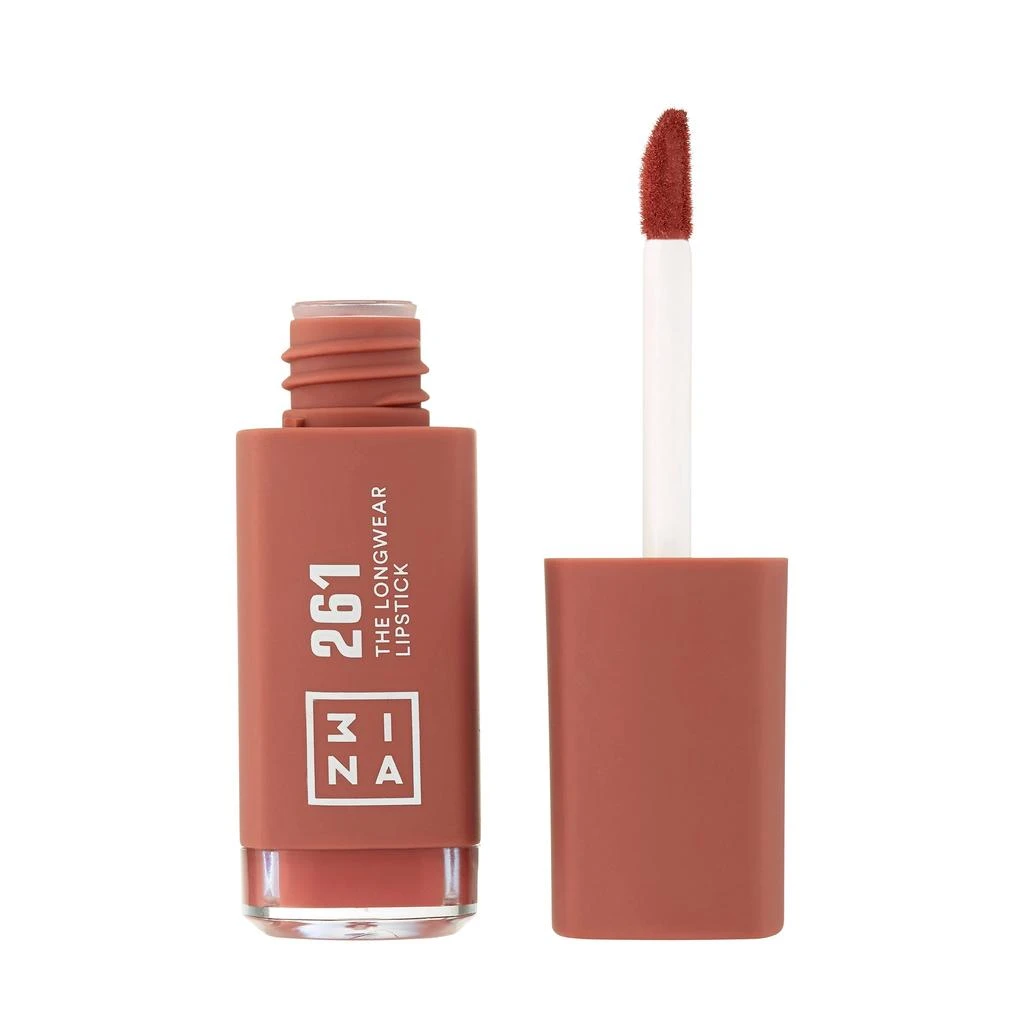 3Ina The Longwear Lipstick - 261 Dark Nude by  for Women - 0.20 oz Lipstick 1