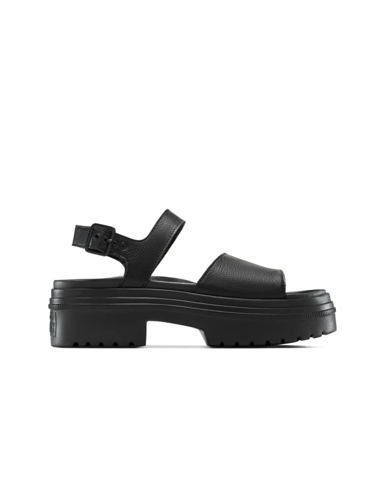 Converse Converse Converse chuck taylor all star lugged heel sandal in black/black/black 1