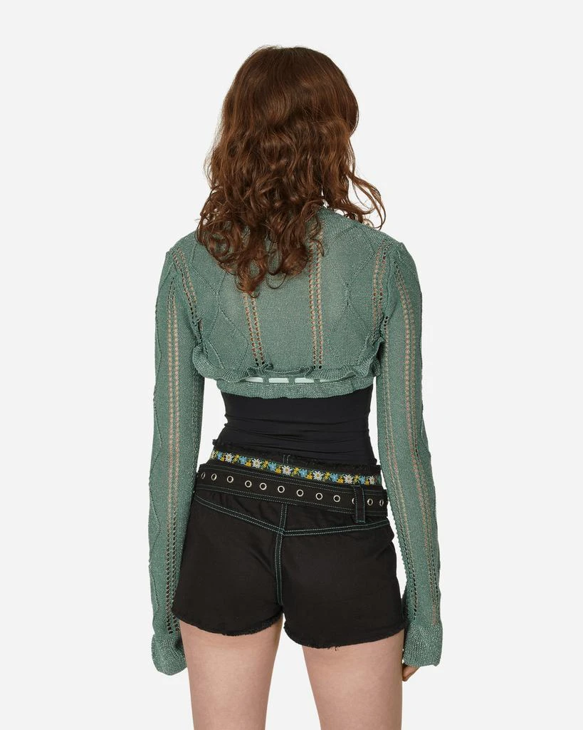 CORMIO Annalisa Bolero Knit Green 3