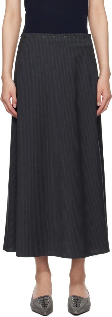Paloma Wool Gray Boni Maxi Skirt 1