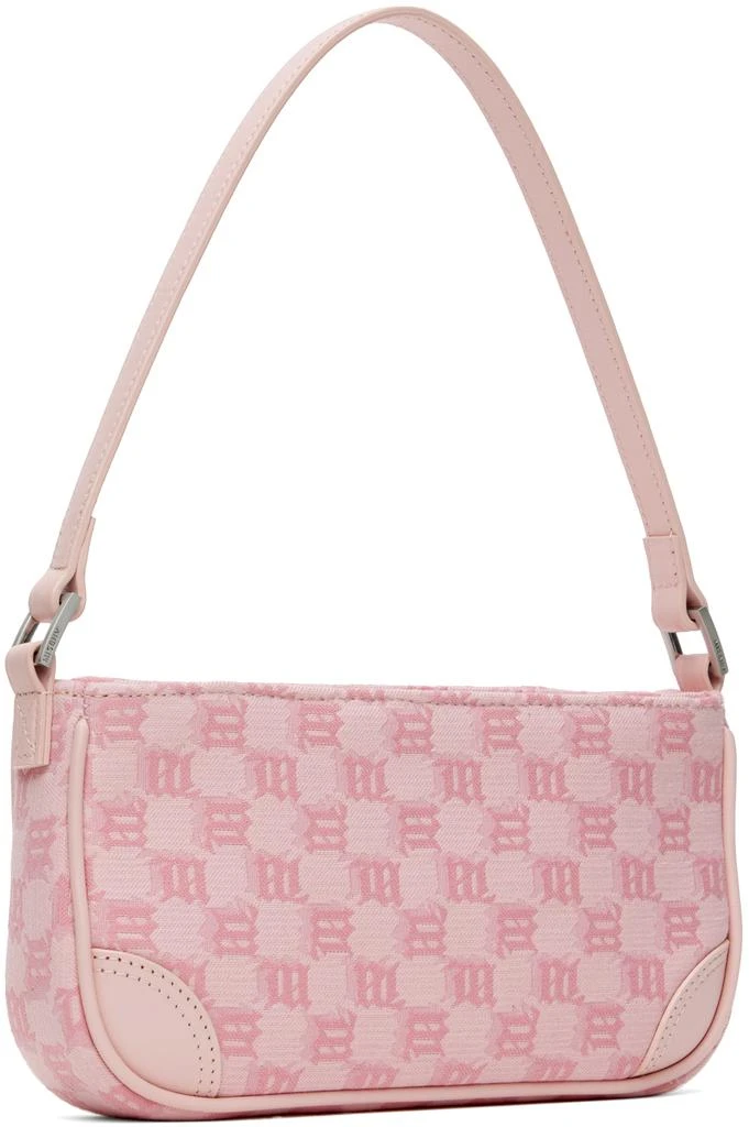 Misbhv Pink Jacquard Monogram 90s Mini Bag 2