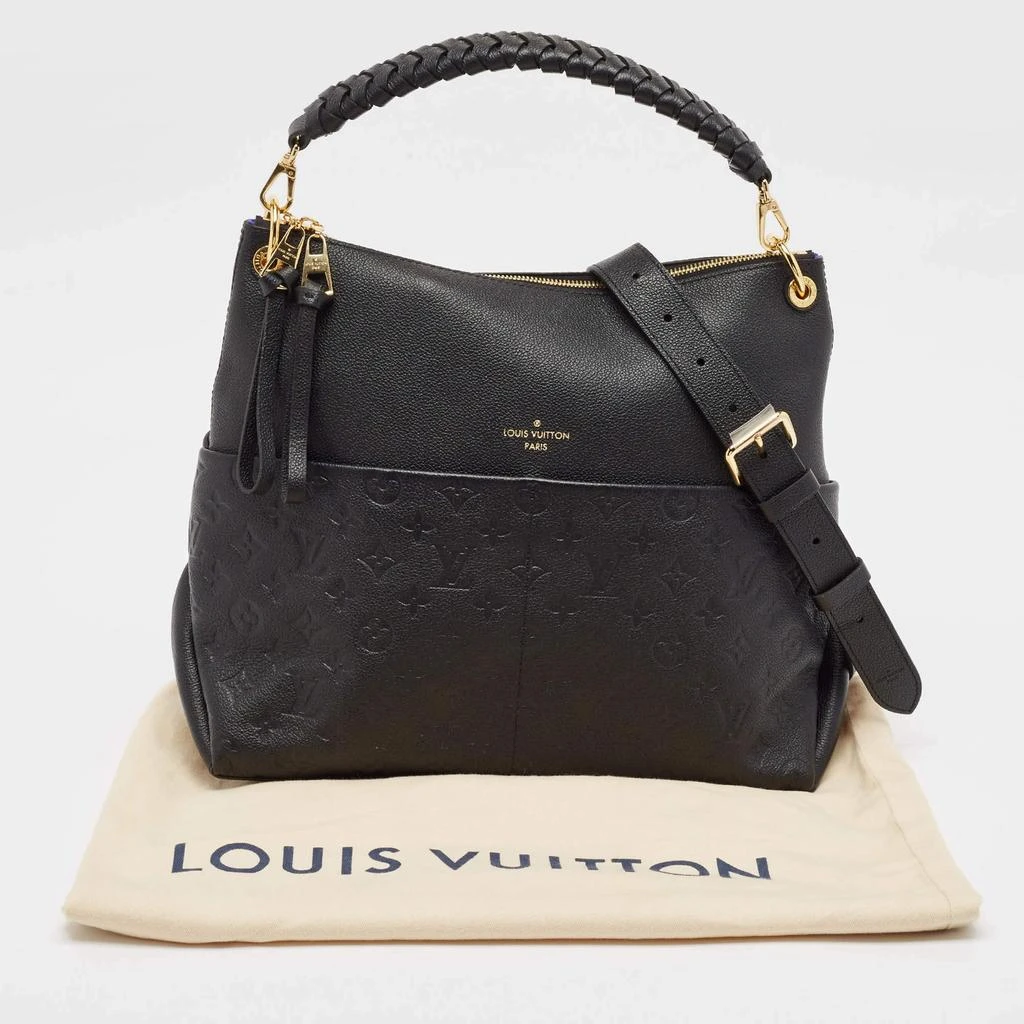 Louis Vuitton Louis Vuitton Black Monogram Empreinte Leather Maida Bag 9