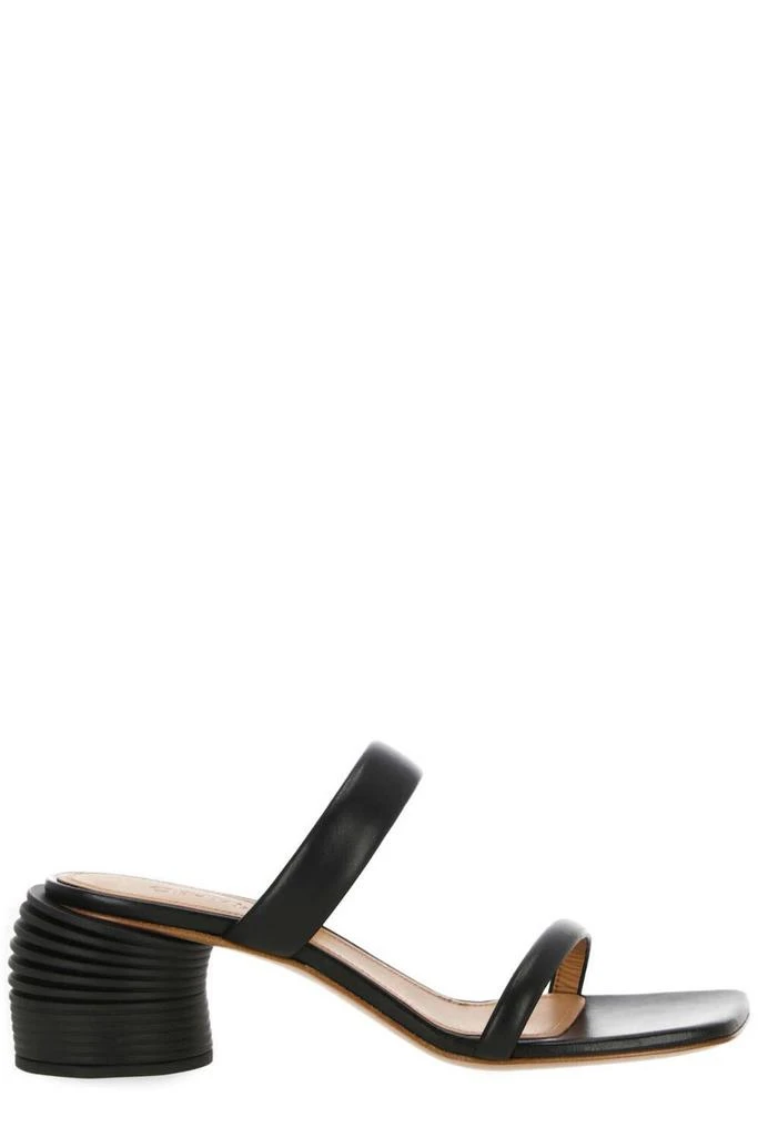 Off-White Off-White Square Toe Heeled Sandals 1