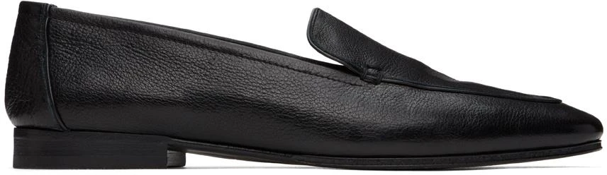 The Row Black Adam Loafers 1