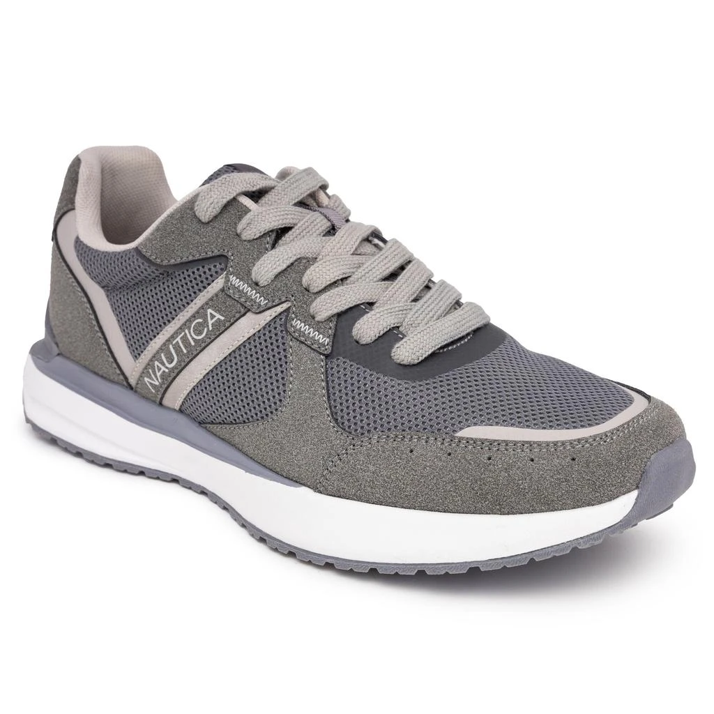 Nautica Mens Logo Lace-Up Sneaker 1