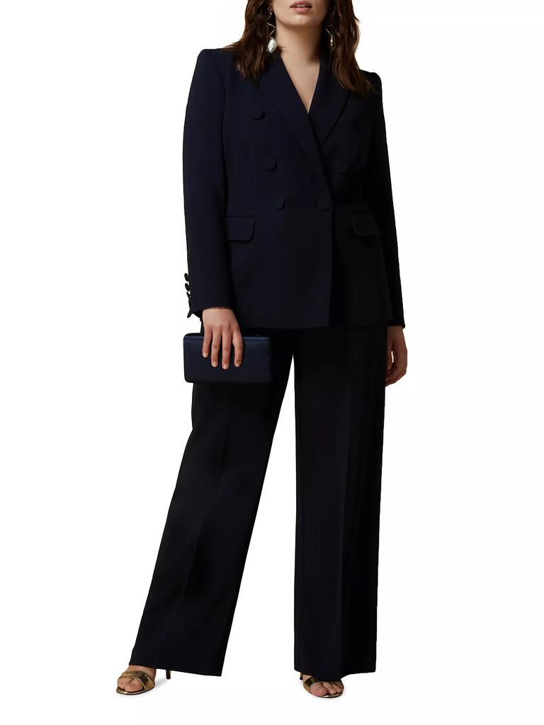 Marina Rinaldi Riccor Straight-Leg Trousers