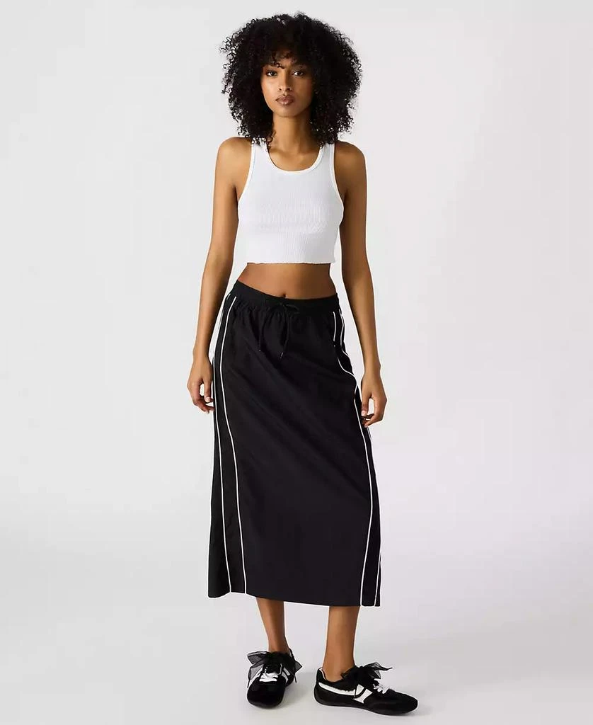 Steve Madden Women's Danielle Drawstring-Waist Maxi Skirt 2