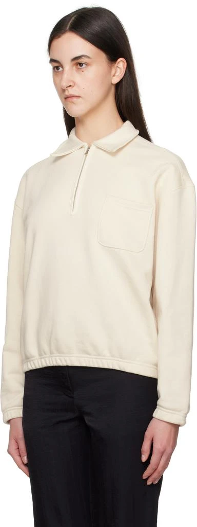 Nothing Written Off-White Pond Quarter Zip Sweatshirt 4