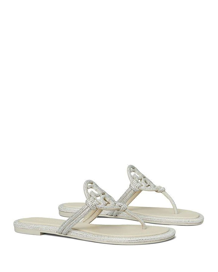 Tory Burch Women's Miller Pavé Knotted Sandals 1