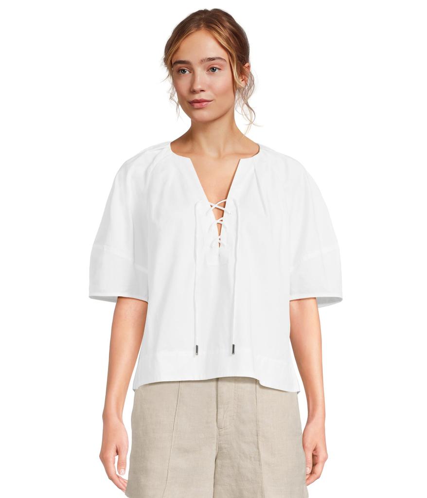 (取寄) メイドウェル レディース ジェニー トップ イン コットン ビスコース ボイル Madewell women Jenny Top in Cotton Viscose Voile White Women's Madewell Jenny Top - Cotton Viscose Voile | 6pm