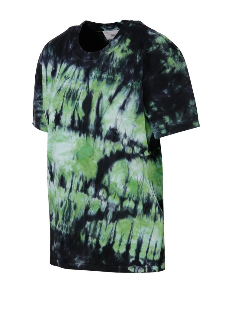 AMI AMI Tie-Dyed Crewneck T-Shirt 3