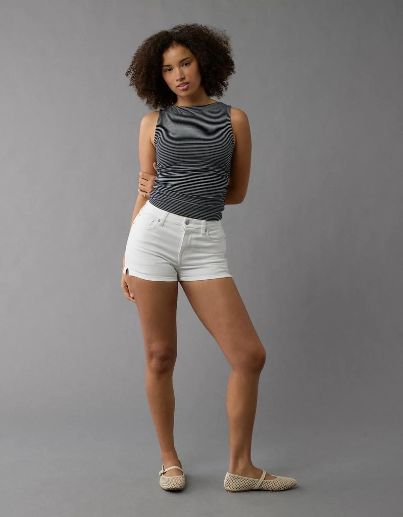 AE AE Next Level Curvy High-Waisted Denim Short Short 1