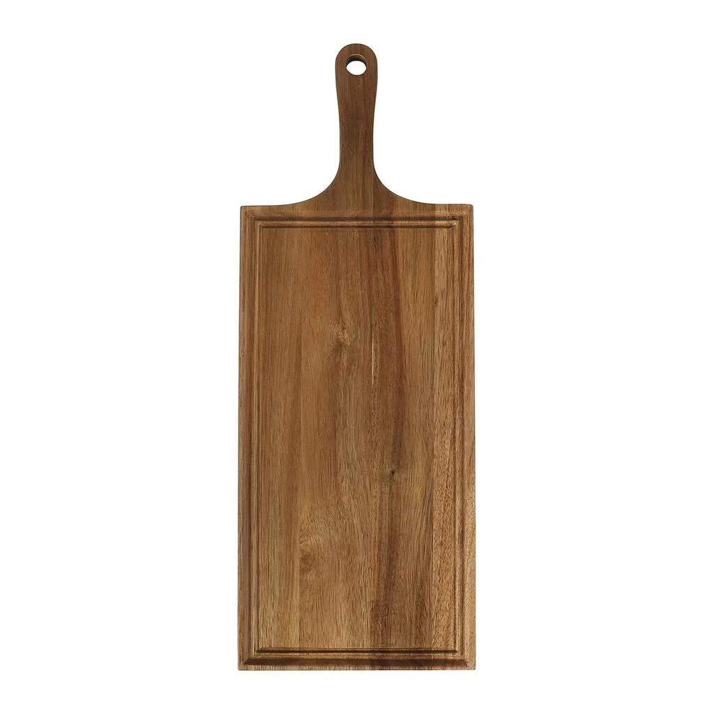 Martha Stewart Meadowhouse 20 x 7.5 Inch Acacia Wood Charcuterie Board in Brown