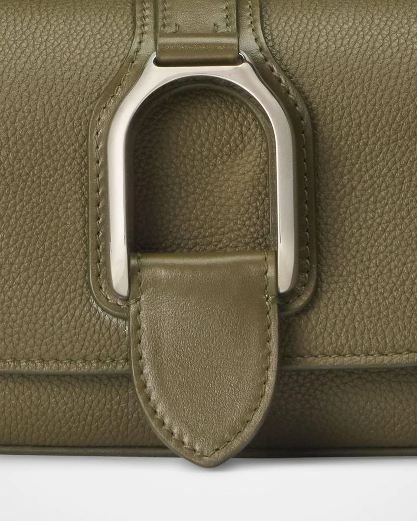 Ralph Lauren Welington Mini Flap Leather Wallet on Chain 5
