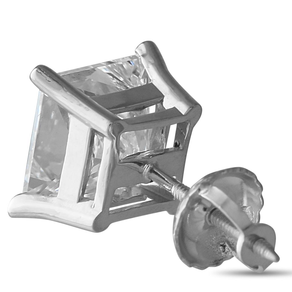 LB Exclusive 14K White Gold 3.60ct Lab-Grown Diamond Earrings MF20-051525