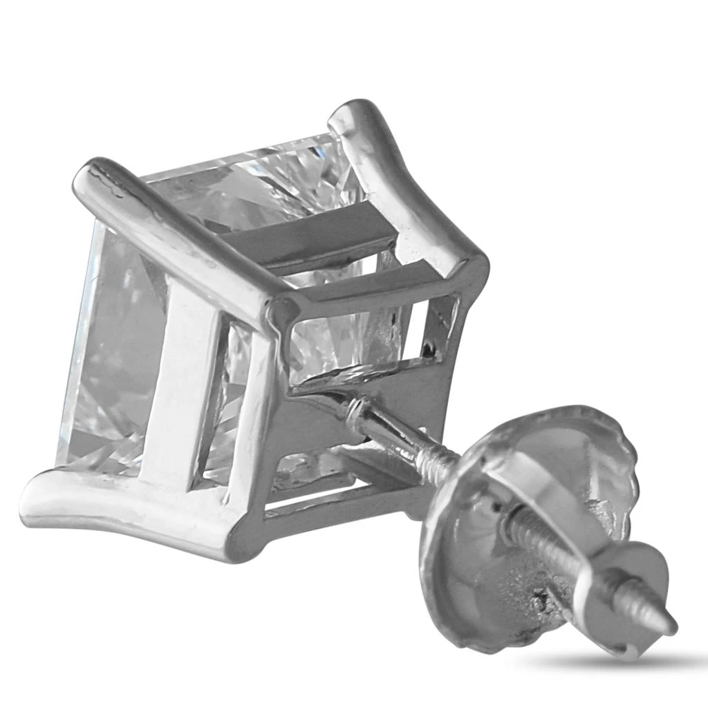LB Exclusive 14K White Gold 3.60ct Lab-Grown Diamond Earrings MF20-051525 2