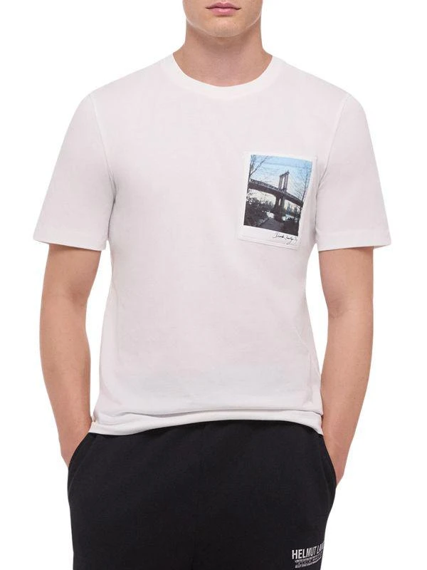 Helmut Lang K-Postcard Brooklyn Bridge T-Shirt 1