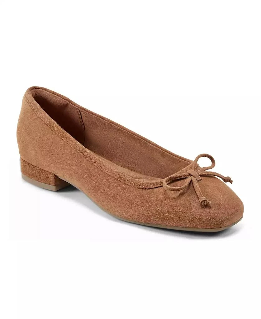 Rockport Women's Sadie Square Toe Slip-On Ballet Dress Flats 1