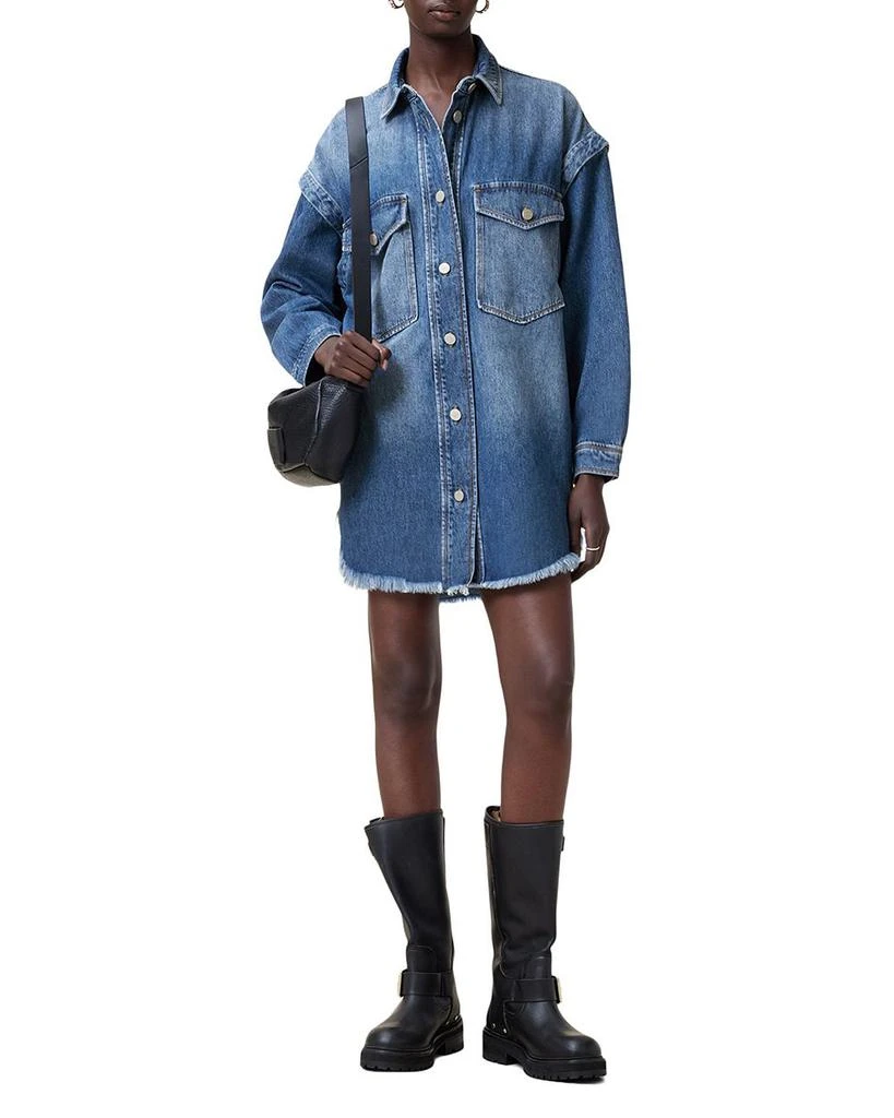 ALL SAINTS Faye Denim Dress 2