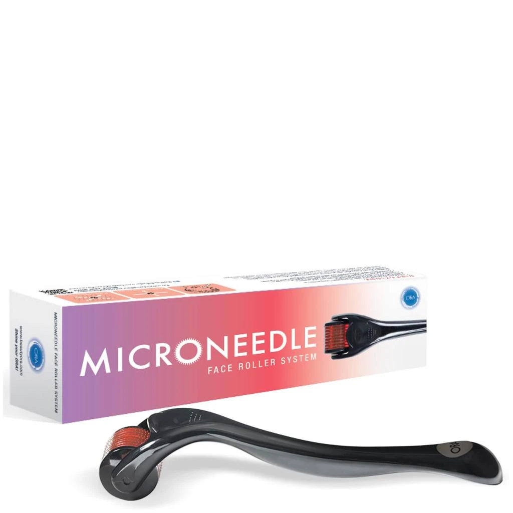 Beauty ORA Beauty ORA Facial Microneedle Roller System - Red Head with Black Handle 0.25mm 4