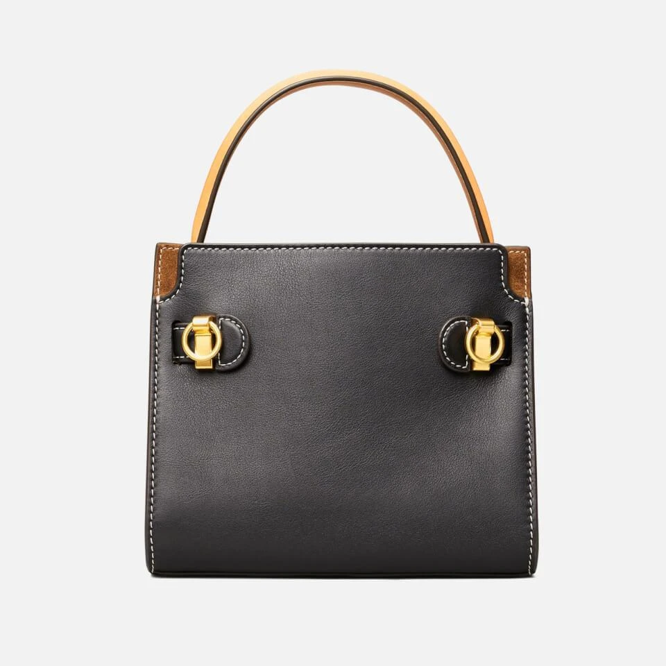Tory Burch Tory Burch Lee Radziwill Petite Double Suede and Leather Bag 2