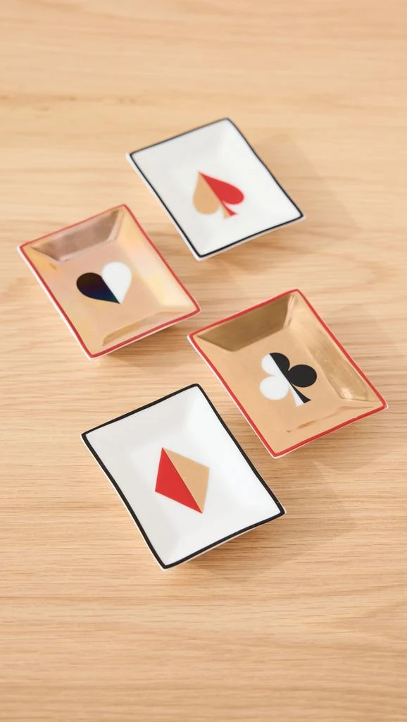 Jonathan Adler Set Of 4 Dealer's Choice Petite Trays 1