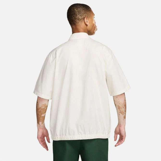 NIKE Men's Nike Club Oxford Button-Down Short-Sleeve Shirt 3