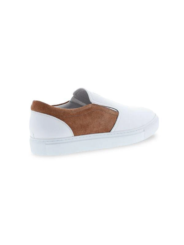 French Connection Marcel Leather & Suede Slip-On Sneakers 3