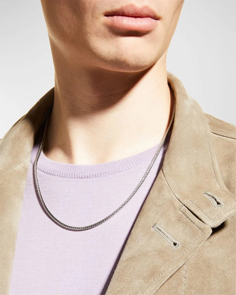 Konstantino Men
s Woven Sterling Silver Necklace 2
