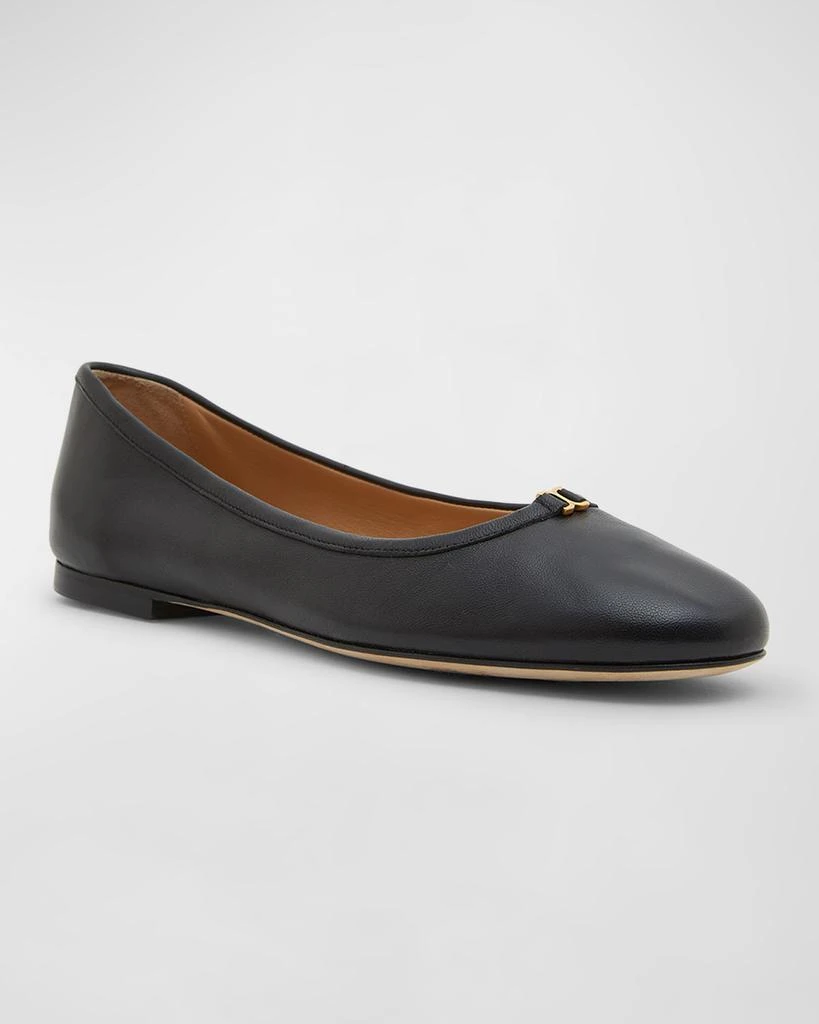 Chloé Marcie Leather Ballerina Flats 2